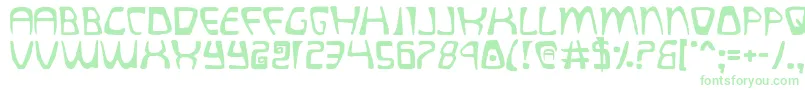 quatl Font – Green Fonts on White Background