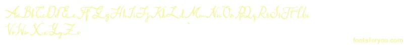 Weitere Informationen zur Queen Elena-Schriftart Queen Elena-Schriftart – Gelbe Schriften