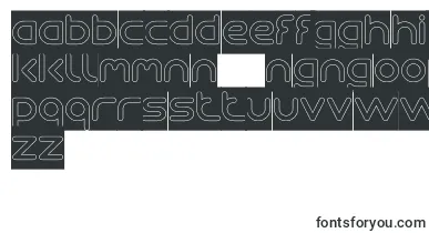 Queen Of The Modern Age Hollow inverse font – filipino Fonts