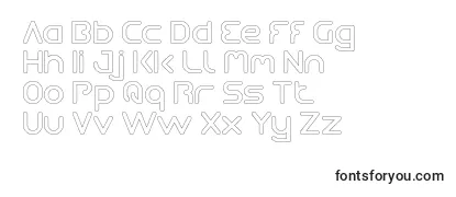 Queen Of The Modern Age Hollow Font