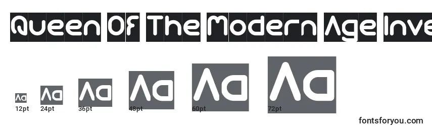 Queen Of The Modern Age Inverse Font Sizes