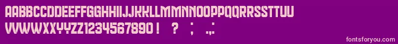 Więcej informacji o czcionce QueenDeaBook Czcionka QueenDeaBook – różowe czcionki na fioletowym tle
