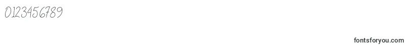 Queenesia-Schriftart – Schriften für Zahlen und Nummern