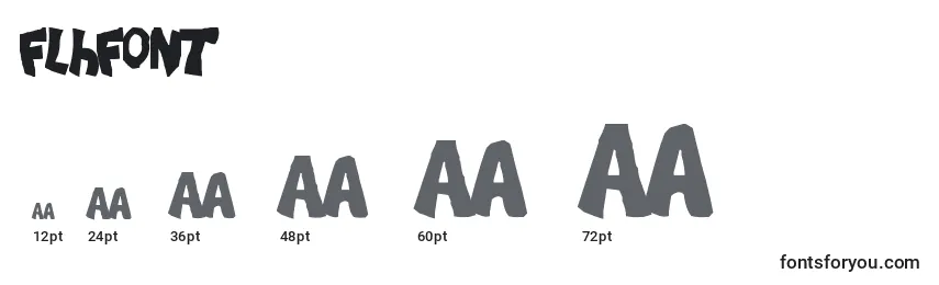 FlhFont Font Sizes
