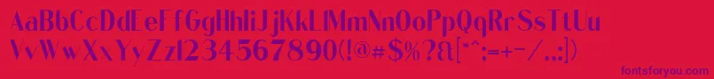More about QuentellCFMedium Medium Font QuentellCFMedium Medium Font – Purple Fonts on Red Background