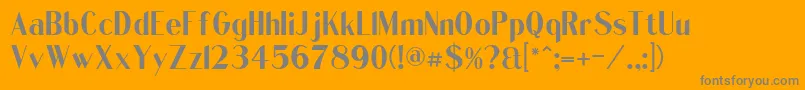 Подробнее о шрифте QuentellCFSemiBold Regular Шрифт QuentellCFSemiBold Regular – серые шрифты на оранжевом фоне
