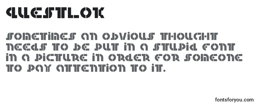 Шрифт Questlok (137772)