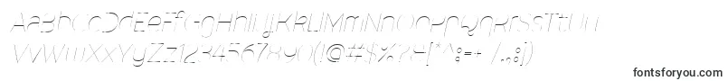 MalinaUltralightItalic Font – Fonts for Windows