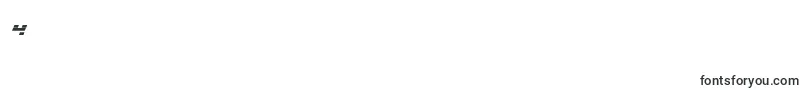 quickencondital-Schriftart – Schriften für die Ziffer 4