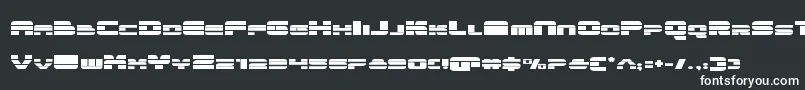 quickenexpand Font – White Fonts on Black Background