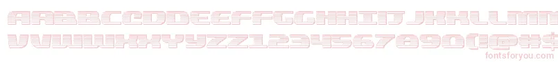 quickeningchrome Font – Pink Fonts on White Background