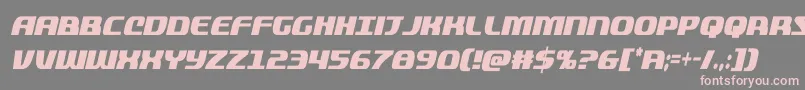 More about quickeningextracondital Font quickeningextracondital Font – Pink Fonts on Gray Background