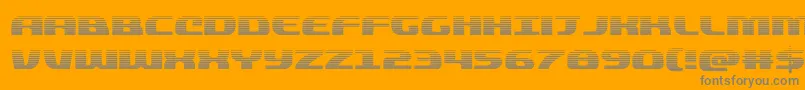 fuente quickeninggrad – Fuentes Grises Sobre Fondo Naranja