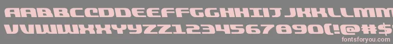 fuente quickeningleft – Fuentes Rosadas Sobre Fondo Gris