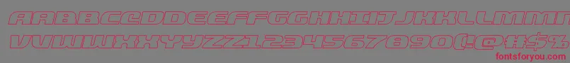 Más sobre la fuente quickeningoutital fuente quickeningoutital – Fuentes Rojas Sobre Fondo Gris