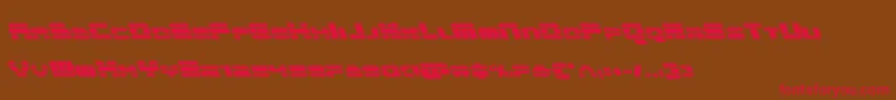 quickenleft Font – Red Fonts on Brown Background