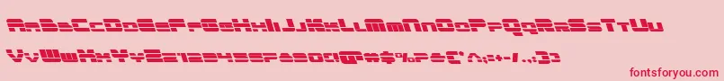 quickenleft Font – Red Fonts on Pink Background