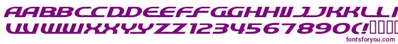QuickExpress-fontti – violetit fontit