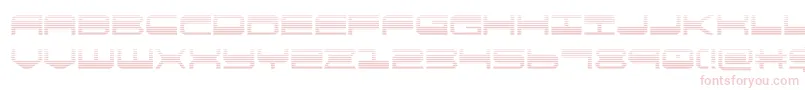 Шрифт quickgeargrad – розовые шрифты на белом фоне