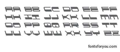 Review of the Quickgearleft Font