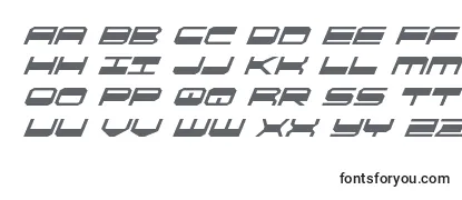 Review of the Quickgearsuperital Font