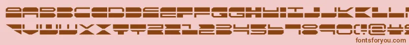 Czcionka quickmark – brązowe czcionki na różowym tle