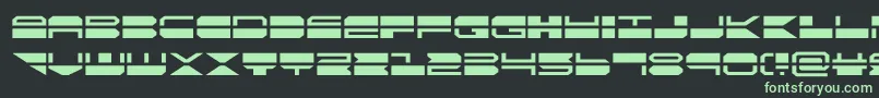 Czcionka quickmark – zielone czcionki na czarnym tle