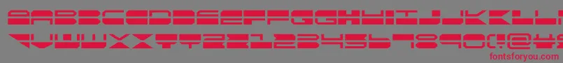 quickmark Font – Red Fonts on Gray Background