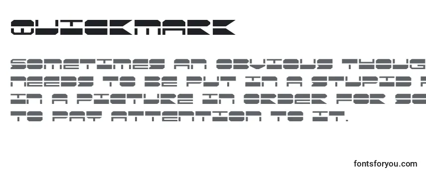 Quickmark (137882)-fontti