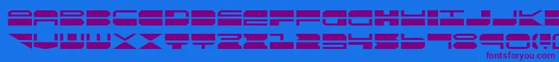 Czcionka quickmark – fioletowe czcionki na niebieskim tle