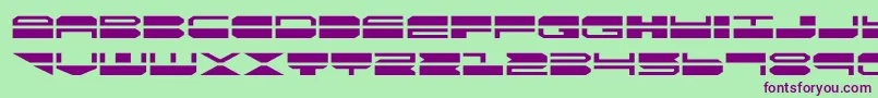 quickmarkexpand Font – Purple Fonts on Green Background