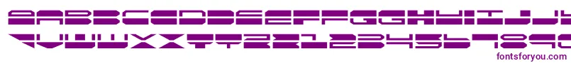 quickmarkexpand-Schriftart – Violette Schriften auf weißem Hintergrund