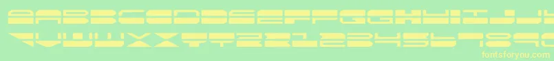 quickmarkexpand Font – Yellow Fonts on Green Background