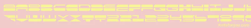 quickmarkexpand Font – Yellow Fonts on Pink Background