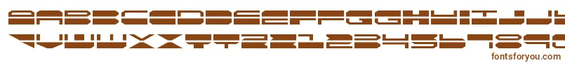 Шрифт quickmarkexpand – коричневые шрифты на белом фоне