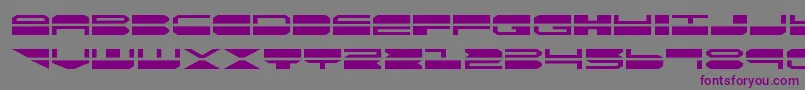 quickmarkexpand-Schriftart – Violette Schriften auf grauem Hintergrund