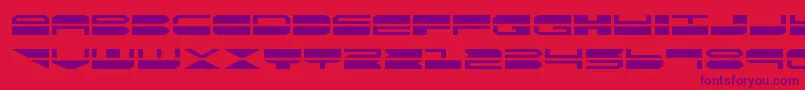 quickmarkexpand Font – Purple Fonts on Red Background