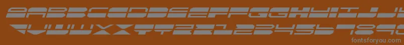 Шрифт quickmarkexpandital – серые шрифты на коричневом фоне