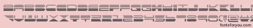 quickmarkgrad Font – Black Fonts on Pink Background
