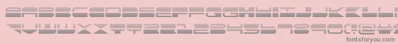 quickmarkgrad Font – Gray Fonts on Pink Background