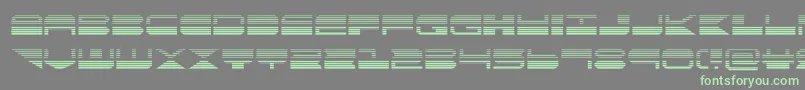 quickmarkgrad Font – Green Fonts on Gray Background