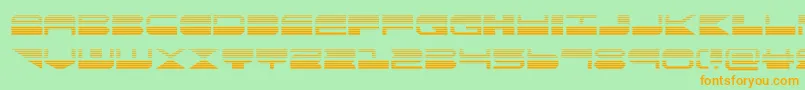More about quickmarkgrad Font quickmarkgrad Font – Orange Fonts on Green Background