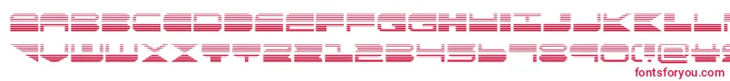 quickmarkgrad Font – Red Fonts on White Background