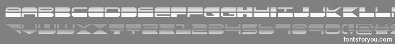 quickmarkgrad Font – White Fonts on Gray Background