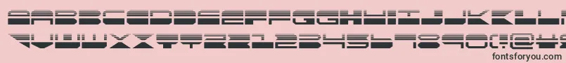 quickmarkhalf Font – Black Fonts on Pink Background