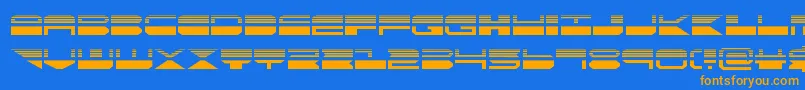 More about quickmarkhalf Font quickmarkhalf Font – Orange Fonts on Blue Background