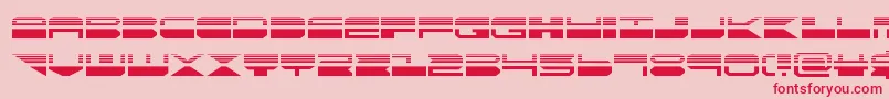 quickmarkhalf Font – Red Fonts on Pink Background