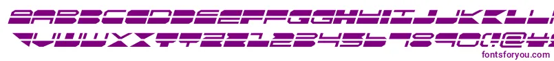quickmarkital Font – Purple Fonts on White Background
