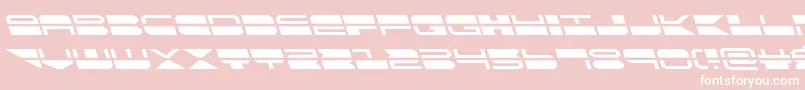 quickmarkleft Font – White Fonts on Pink Background