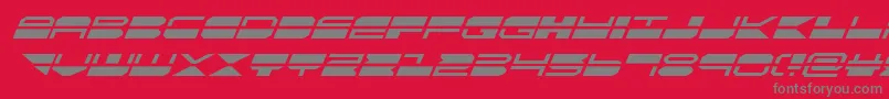 fuente quickmarksuperital – Fuentes Grises Sobre Fondo Rojo